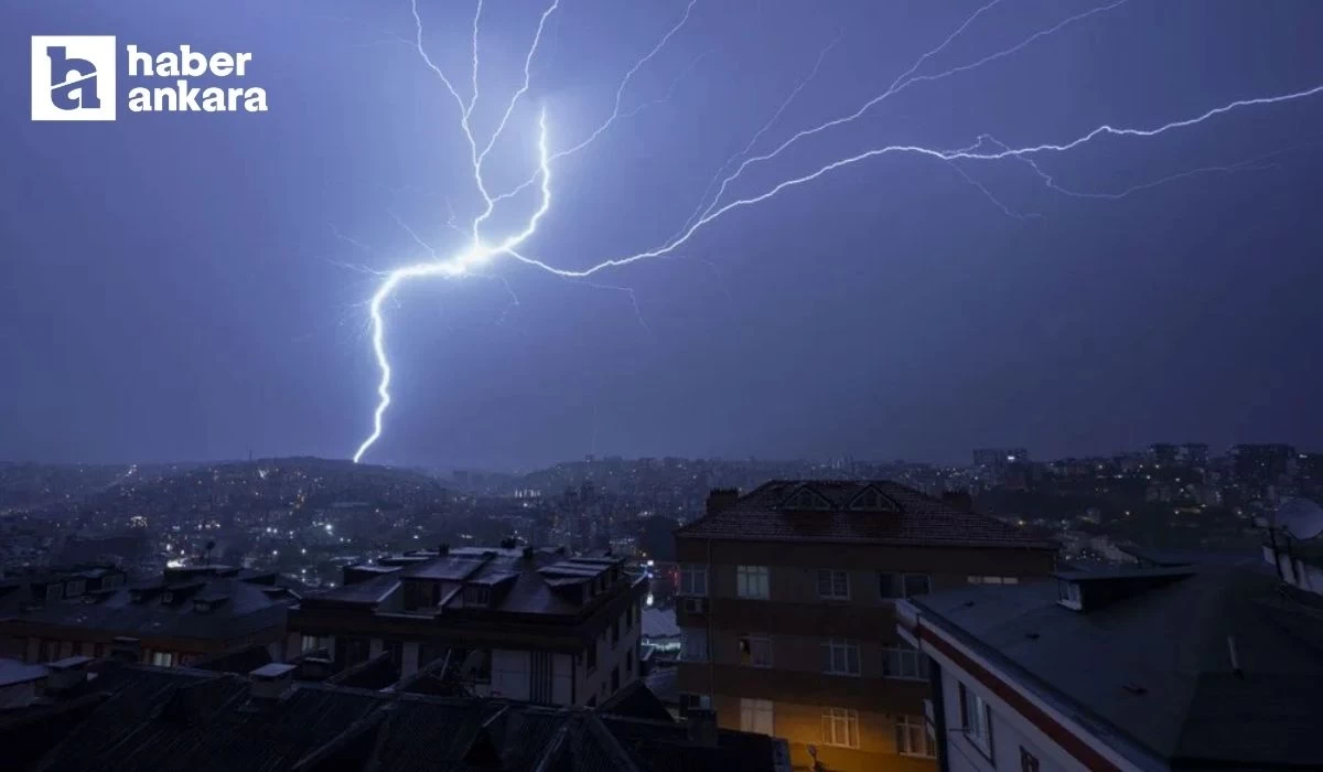 Fırtına ve sağanak için hazır olun! Meteoroloji 13 il için kuvvetli yağış uyarılarında bulundu