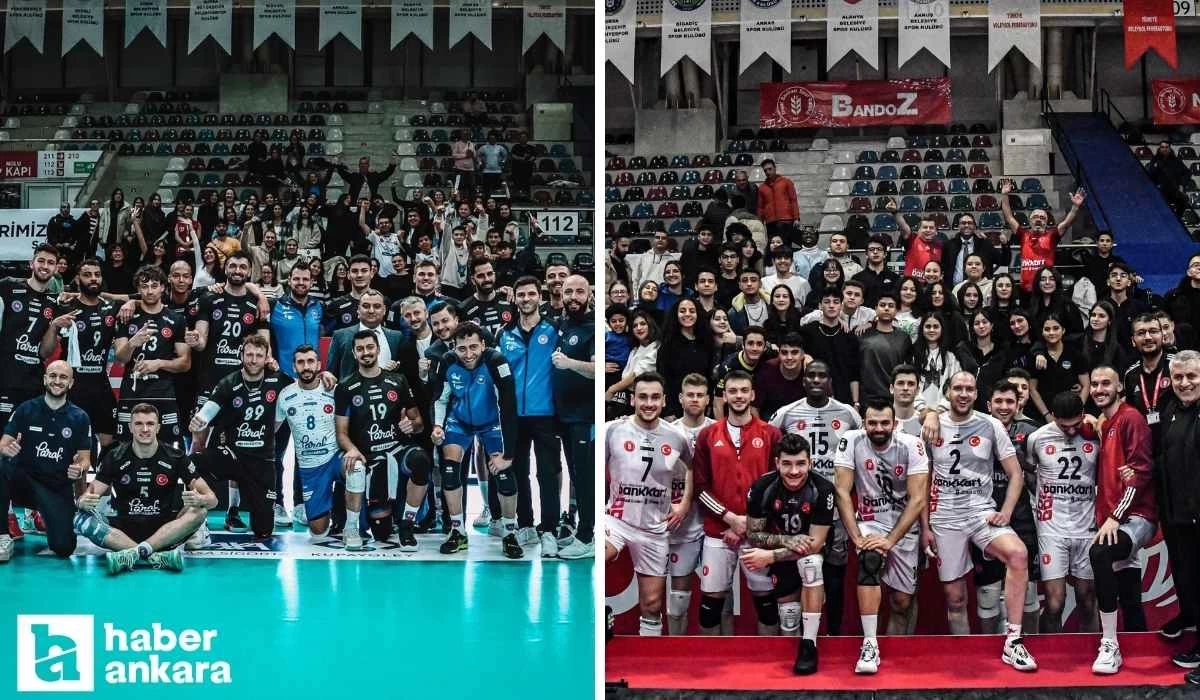 Halkbank ve Ziraat Bankkart Kupa Voley'de yarı finalde