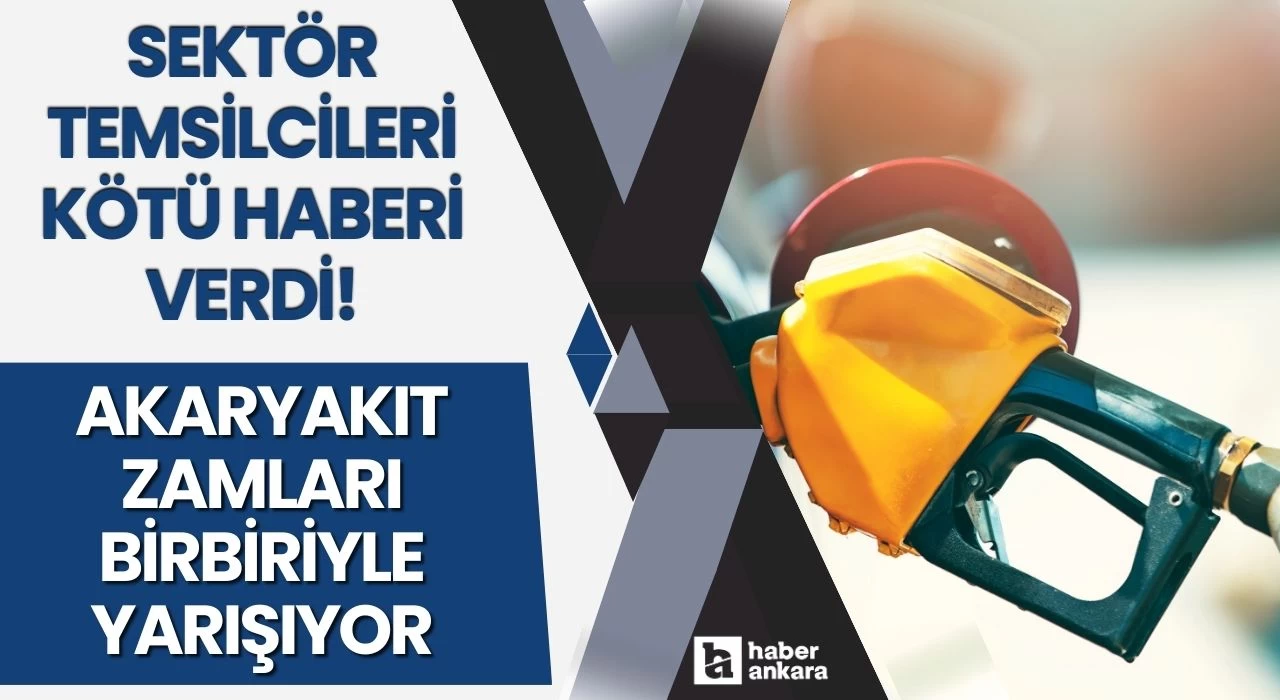 Sektör temsilcileri kötü haberi verdi! Zamlar birbiriyle yarışıyor benzin fiyatları artıyor