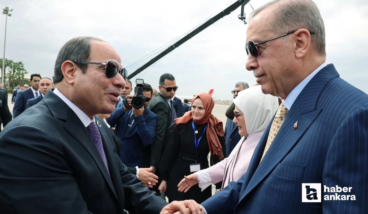 Cumhurbaşkanı Erdoğan 12 Yıl sonra Mısır'ı ziyaret etti!