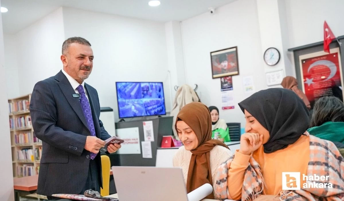 Sincan Belediyesi tarafından yapılan Merkez Millet Kıraathanesine yoğun ilgi