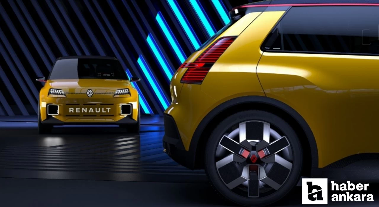 Renault 5 E-Tech elektrikli modelini Uluslararası Otomobil Fuarı'nda tanıtacak!