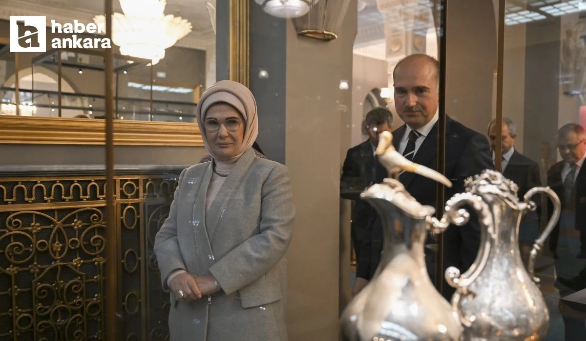 Emine Erdoğan, Ankara Palas Müzesi'ni ziyaret etti!