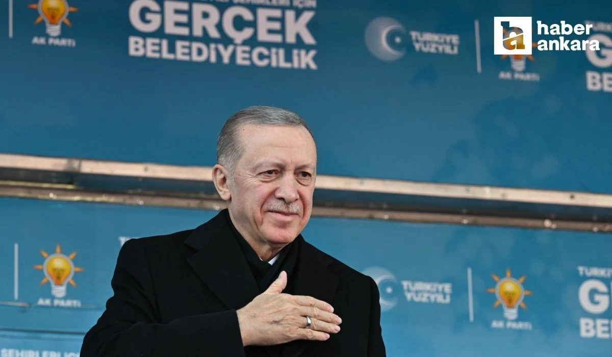 Cumhurbaşkanı Erdoğan'dan seçim mesajı! Türkiye Yüzyılı'na hazırlayacak adımların ilki olarak görüyoruz