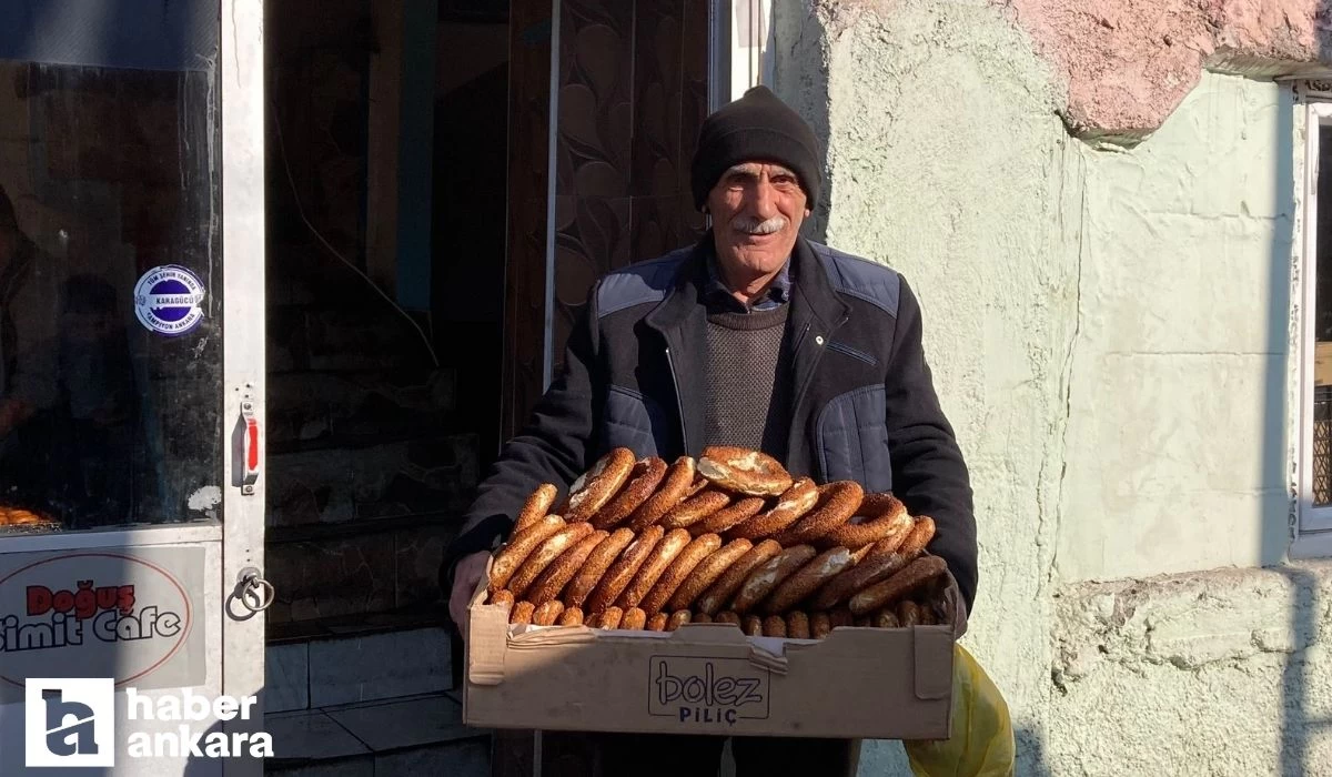 Başkentte Osmanlı döneminden kalma bir tarihi fırın sıcacık simitlere ev sahipliği yapıyor!