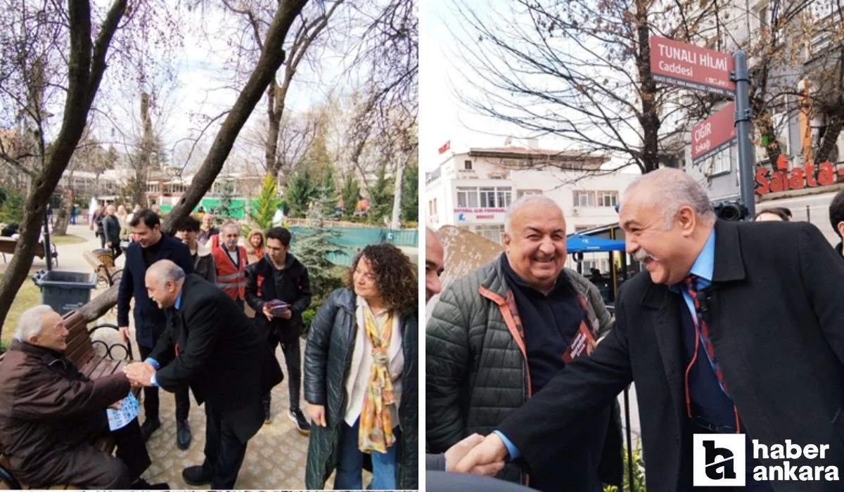 Vatan Partisi Çankaya Belediye Başkan adayı Murat Demirbaş'ın saha çalışmaları devam ediyor!