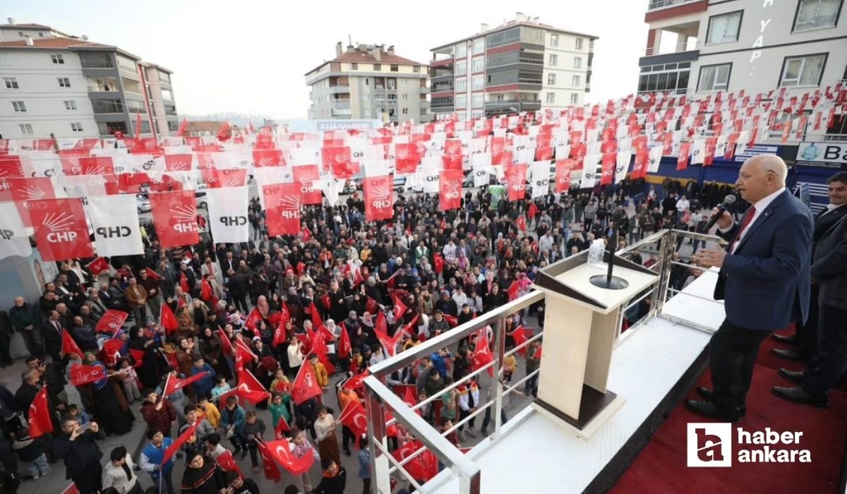 Yenimahalle Belediye Başkanı Fethi Yaşar projelerini açıklamaya devam ediyor