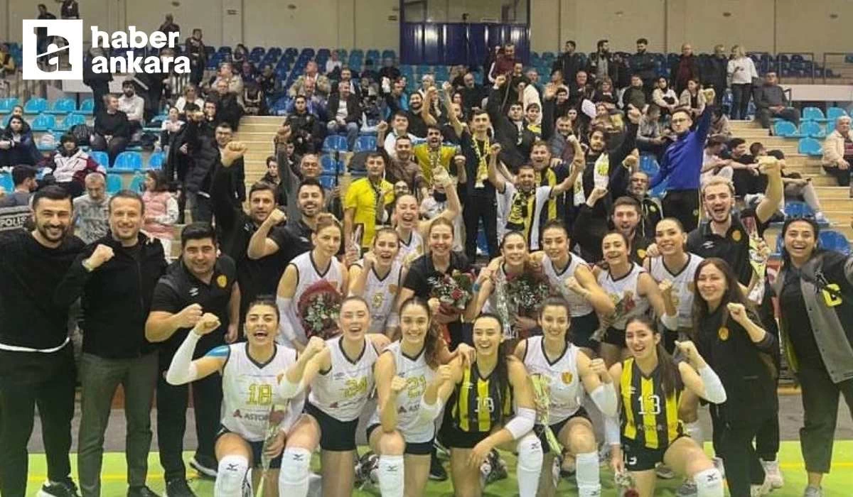 MKE Ankaragücü Voleybol Kadınlar 1. Lig'ine emin adımlarla yürüyor