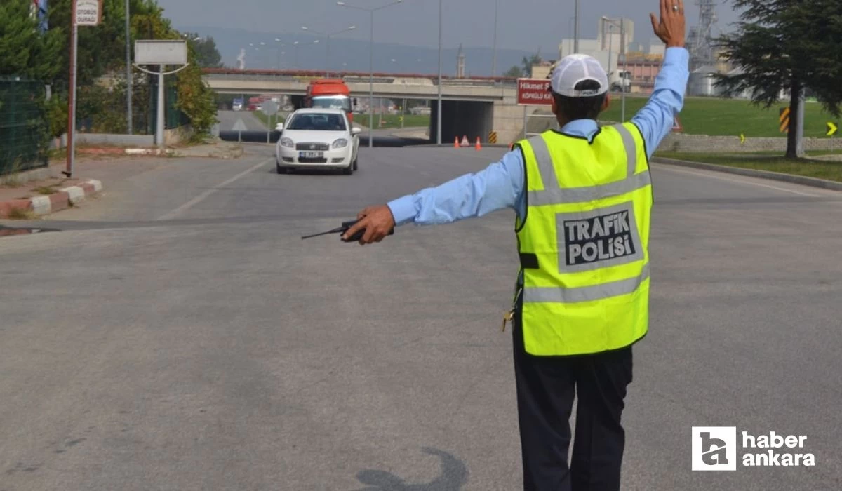 Ankara'da bugün trafiğe kapanacak yollar açıklandı!