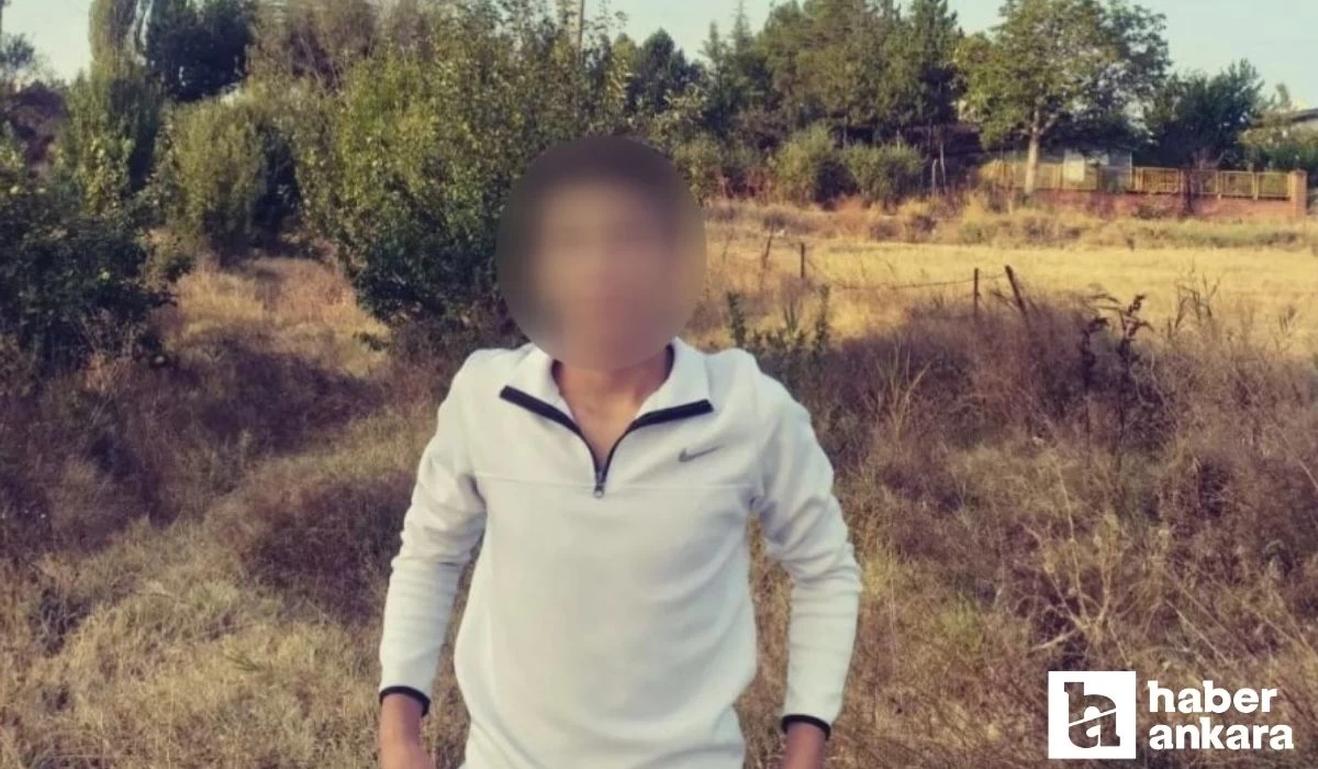 Ankara Mamak'ta ağacı oyarken kendisini bıçakla yaraladığı iddia edilen çocuk hayatını kaybetti!