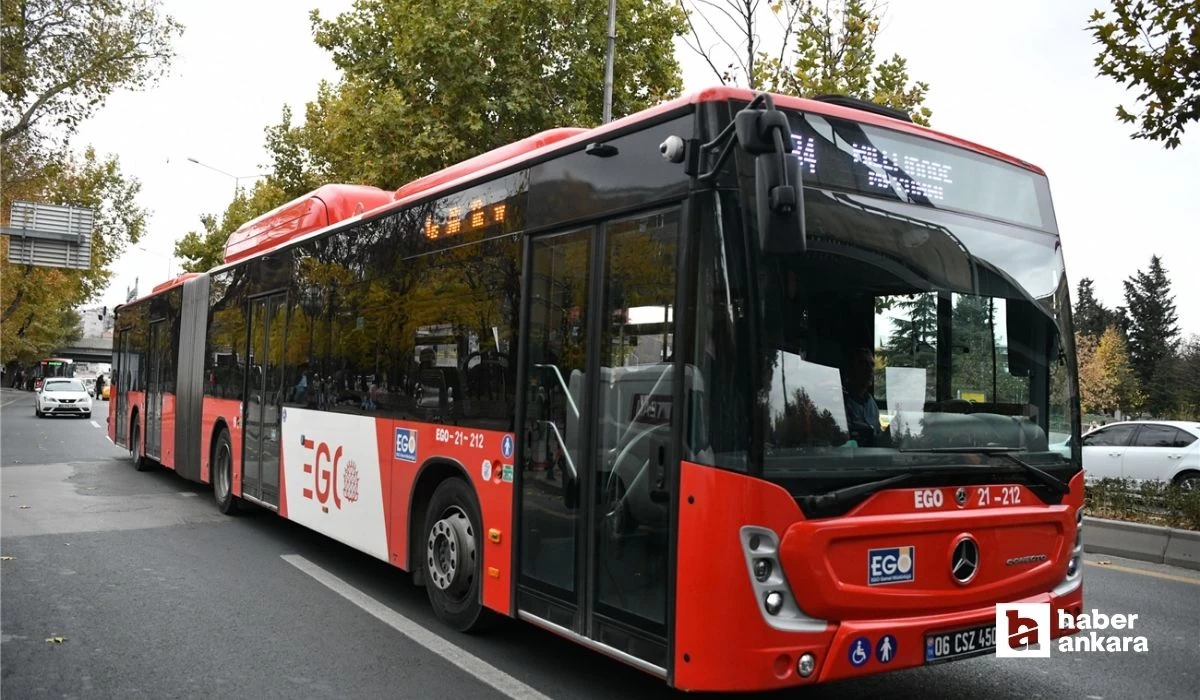 Ankara'da toplu taşıma kullananlar dikkat! EGO otobüs güzergahını ve saatlerini değiştirdiğini açıkladı!