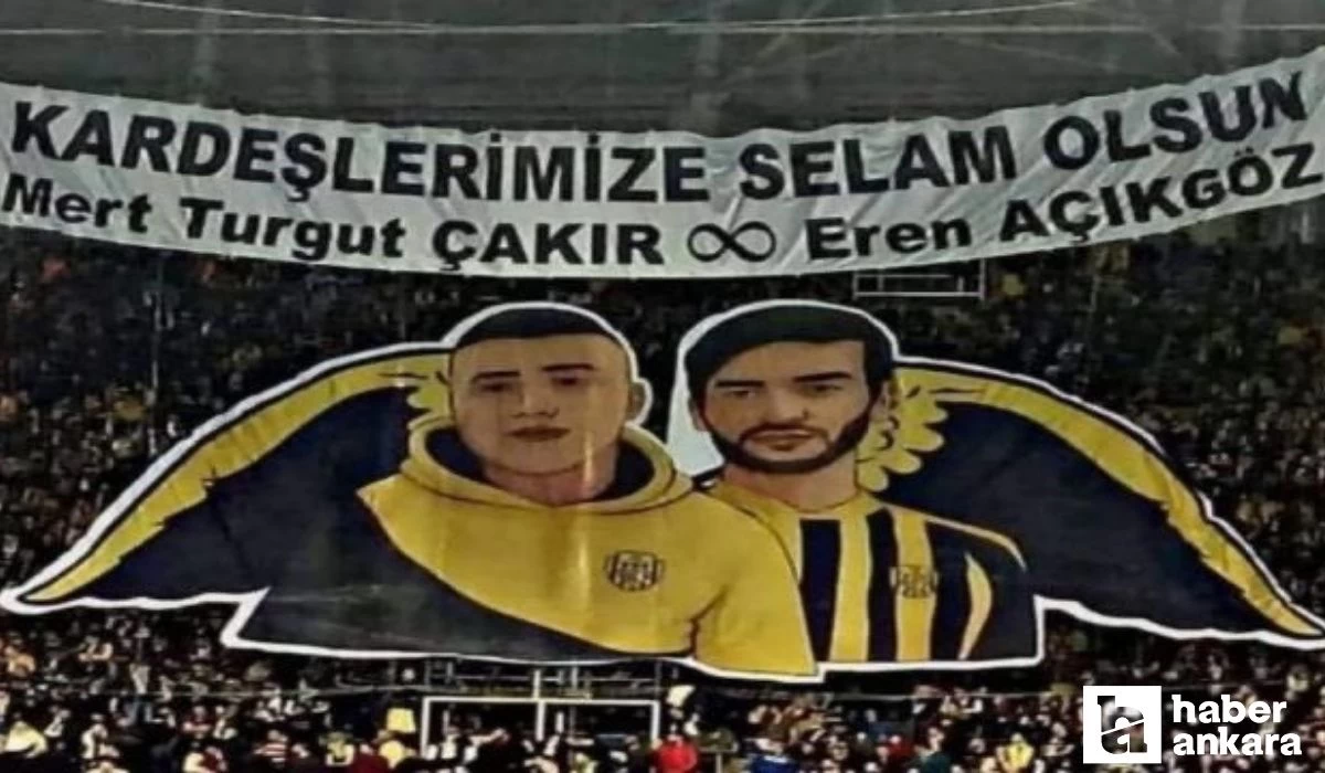 Ankaragücü Mert ve Eren'i unutmadı!