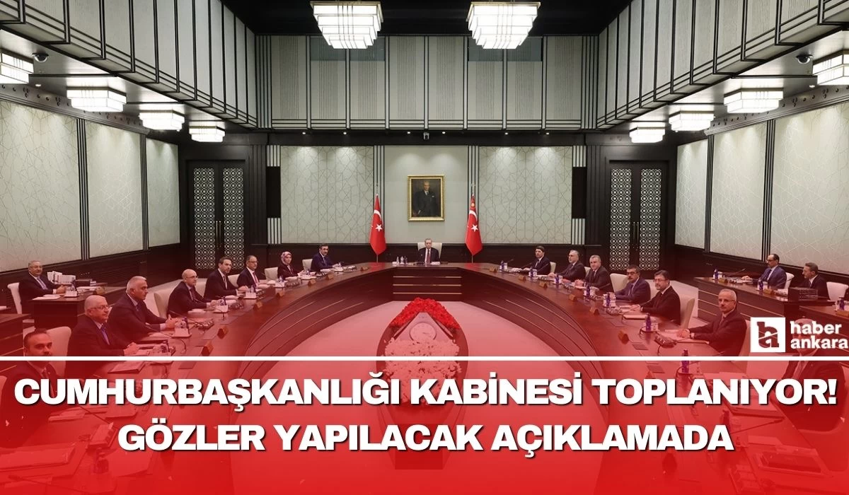 Cumhurbaşkanlığı Kabinesi toplanıyor! Masadaki konular belli oldu