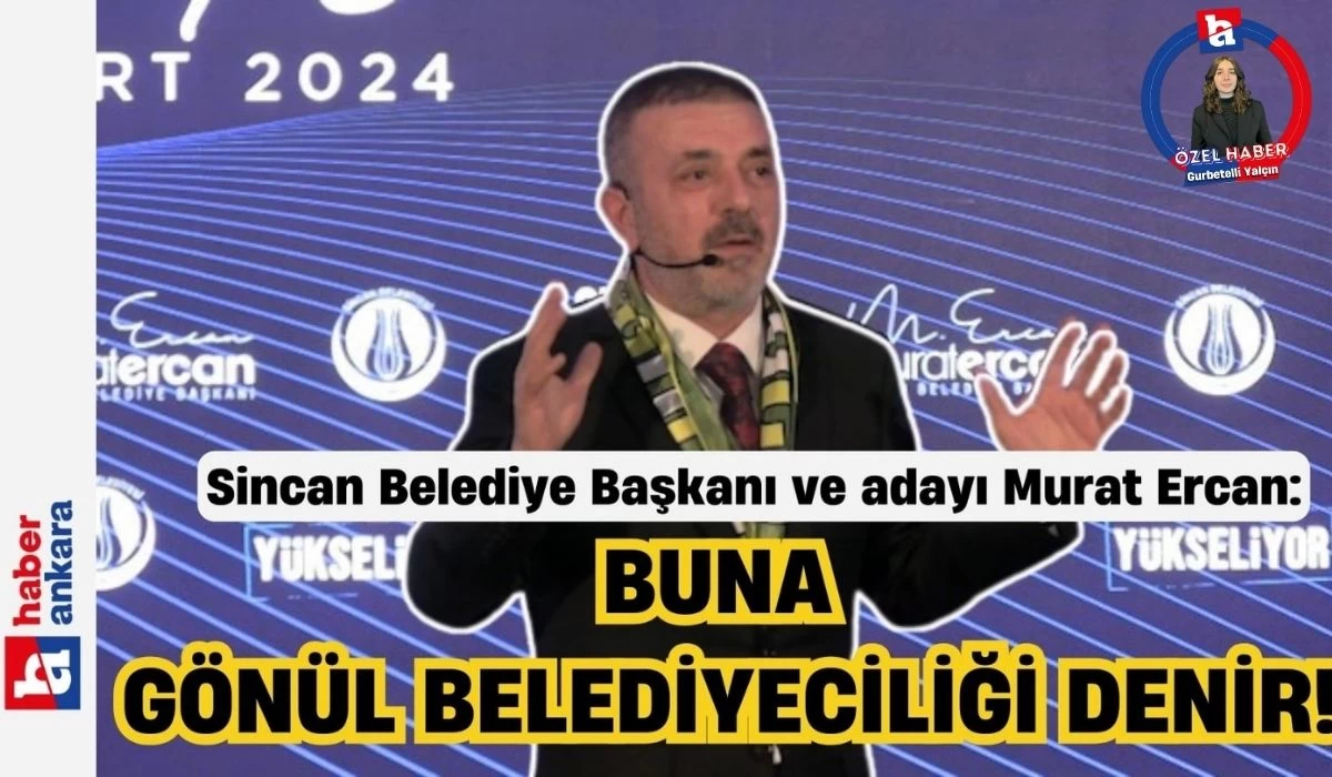 Sincan Belediye Başkanı ve Adayı Ercan'dan Proje Tanıtım Toplantısı! Buna gönül belediyeciliği denir