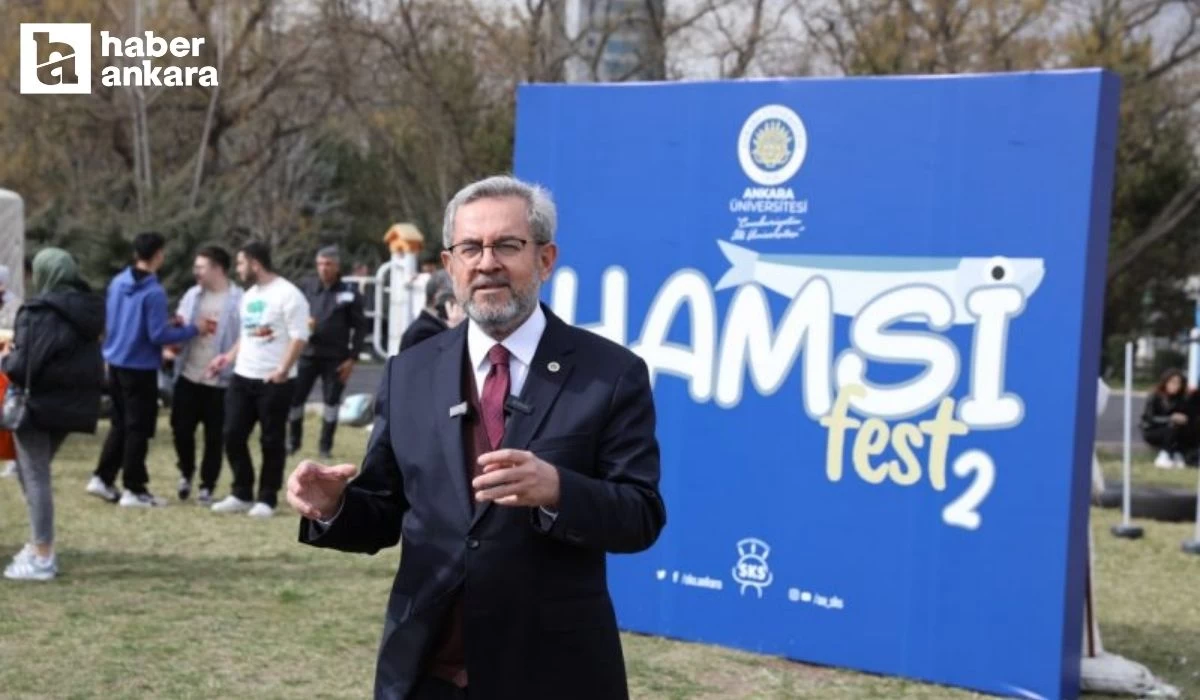 Ankara Üniversitesinde HAMSİFEST düzenlendi! Öğrencilere 1,5 ton hamsi ikram edildi