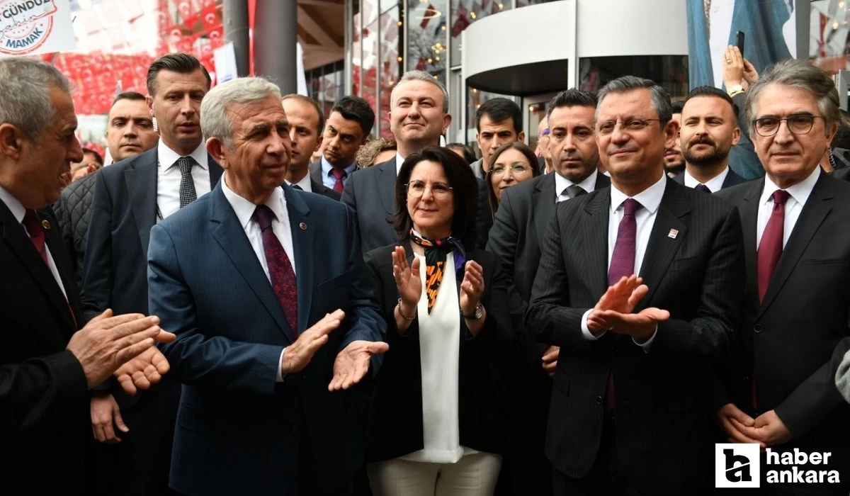 Mamak Aile Yaşam Merkezi'nin açılışı CHP Genel Başkanı Özel'in katılımıyla yapıldı!