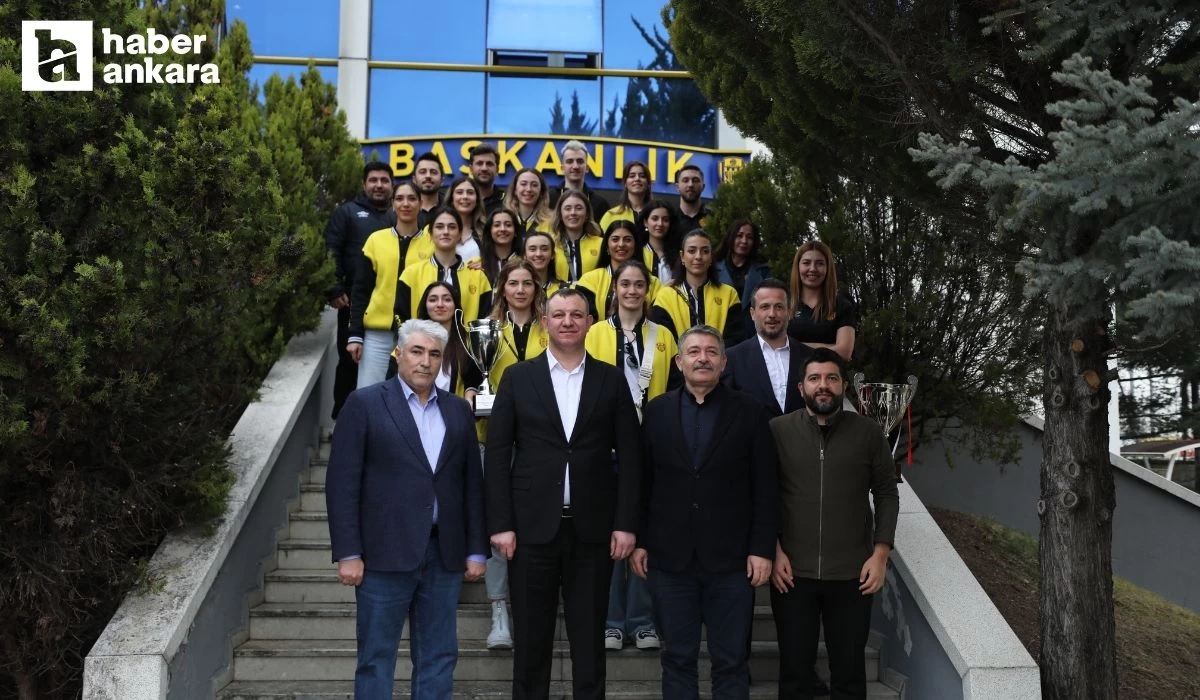 Şampiyon MKE Ankaragücü Astor Şarj Kadın Voleybol takımı Beştepe Tesisleri’nde!