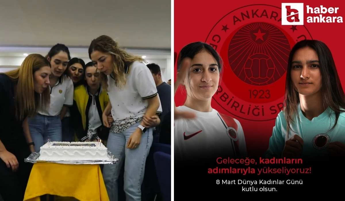 Ankaragücü ve Gençlerbirliği'nden 8 Mart Dünya Kadınlar Günü mesajı