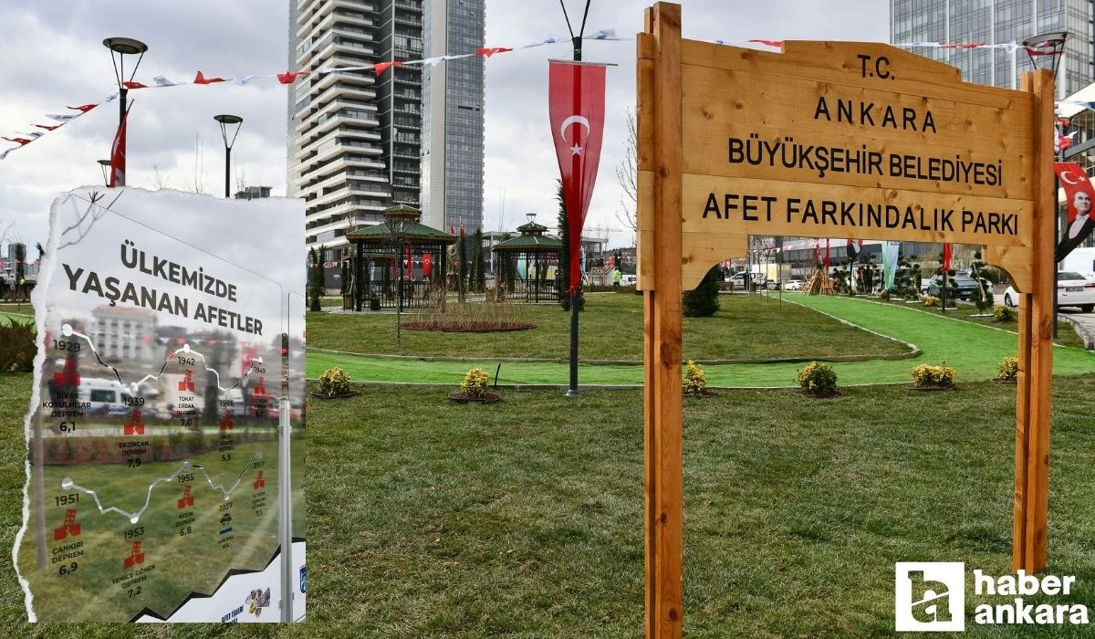 ABB'den deprem haftasına özel Afet Farkındalık Parkı açılışı!