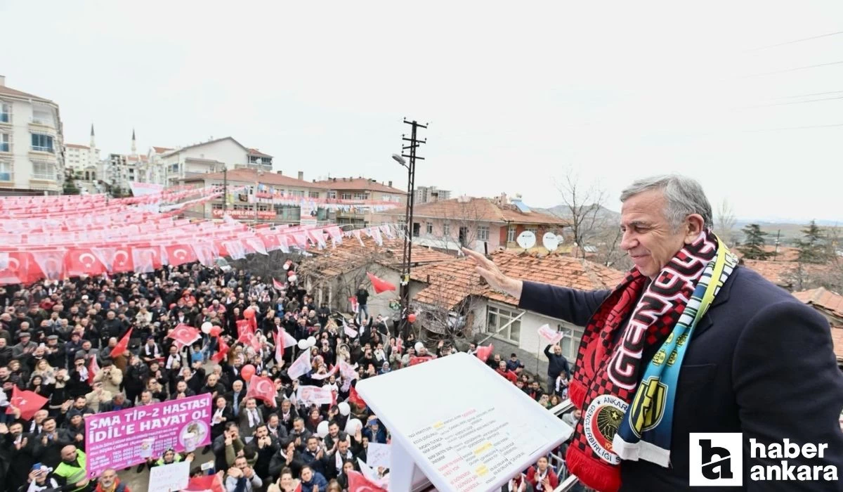 ABB başkanı ve Başkan adayı Yavaş Keçiören ve Mamak ilçelerinde seçmenle buluştu!