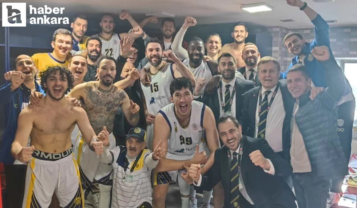 Ankaragücü Basketbol Takımı lider Yalovaspor'u geçerek play-off'a göz kırptı