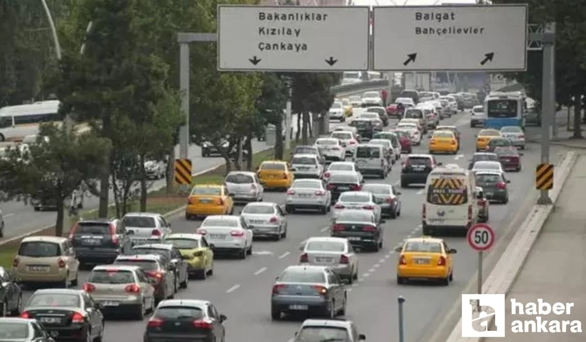 Ankara Emniyet Müdürlüğü trafiğe kapatılacak yolları açıkladı!