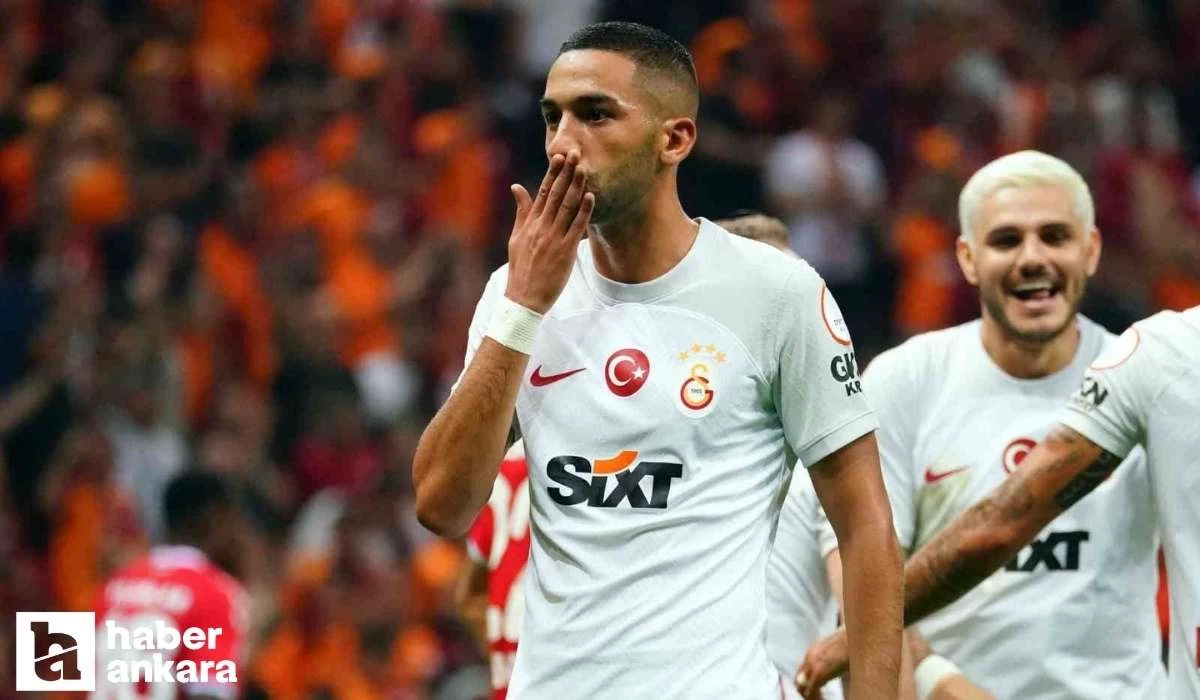 Hakim Ziyech bu kez Galatasaray formasını ilk 11'de giyecek