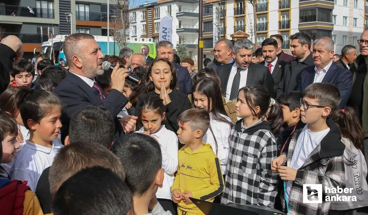 Sincan Belediyesi yeni oyun alanları açarak çocukların yüzünü güldürüyor