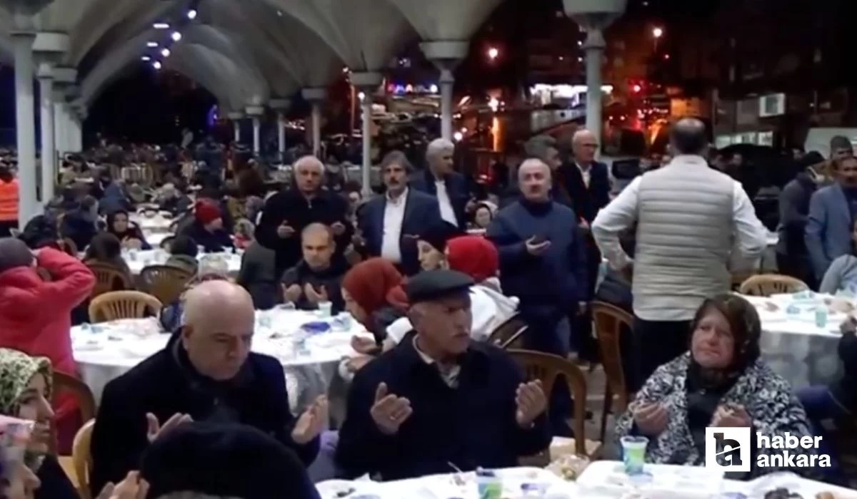 Yenimahalle Belediyesi geleneksel mahalle iftarları düzenlemeye devam ediyor