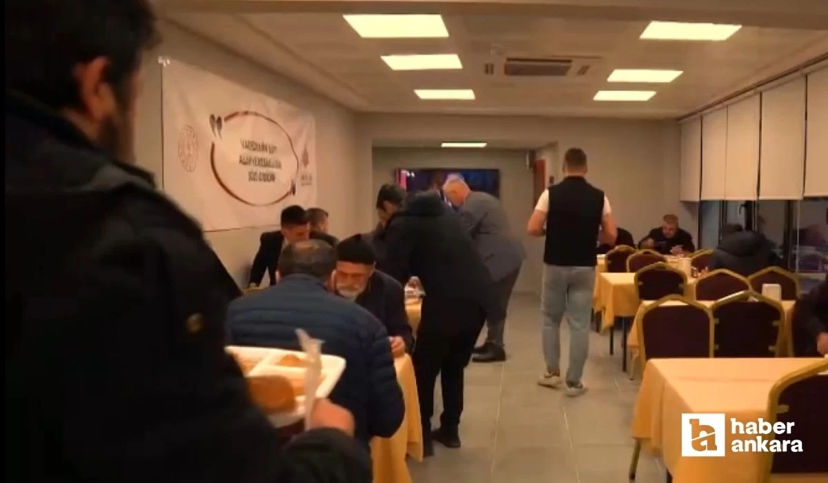 Ankara'da ihtiyaç sahiplerine yemek verilecek Hacı Bayram-ı Veli İmareti açıldı