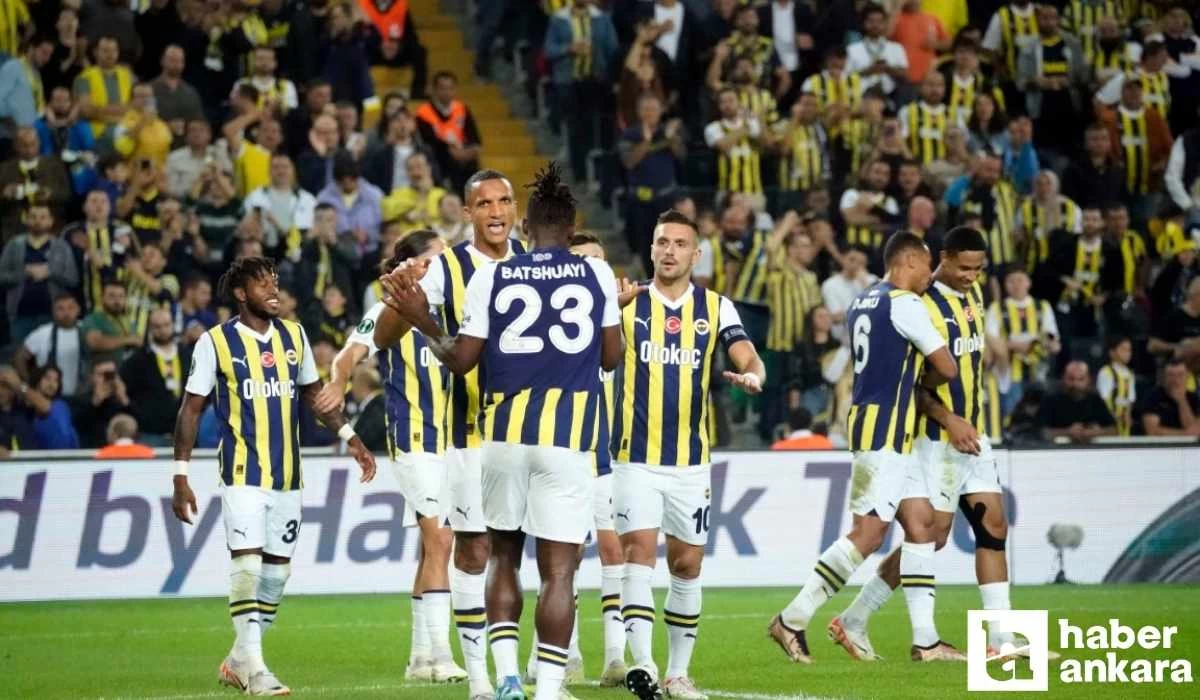 Fenerbahçe Konferans Ligi'nde kasasını doldurdu