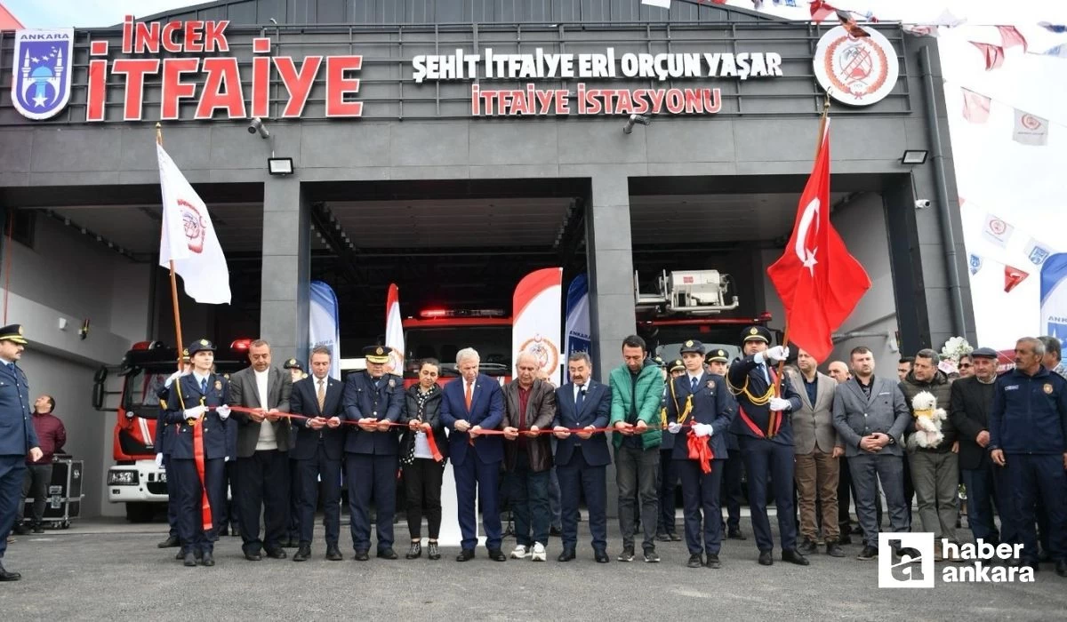 ABB Başkanı Mansur Yavaş 2 yeni itfaiye istasyonunun açılışını gerçekleştirdi!