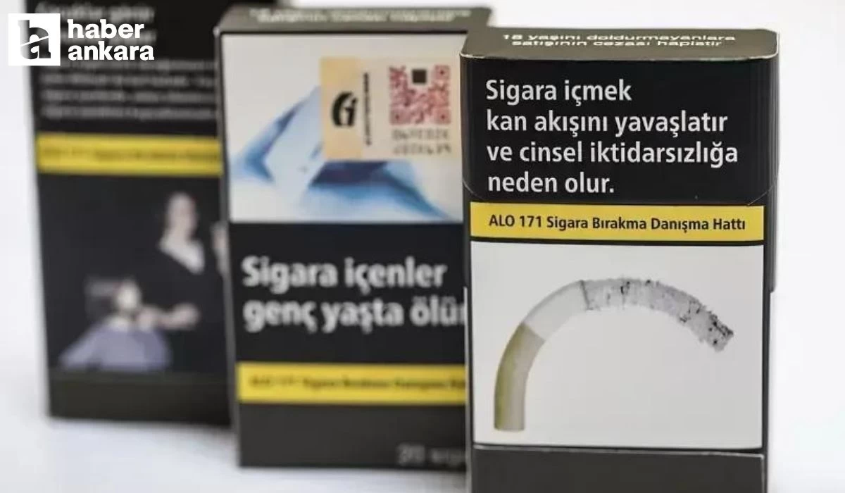 Bakanlık açıkladı! Sigara paketlerinde değişikliğe gidiliyor