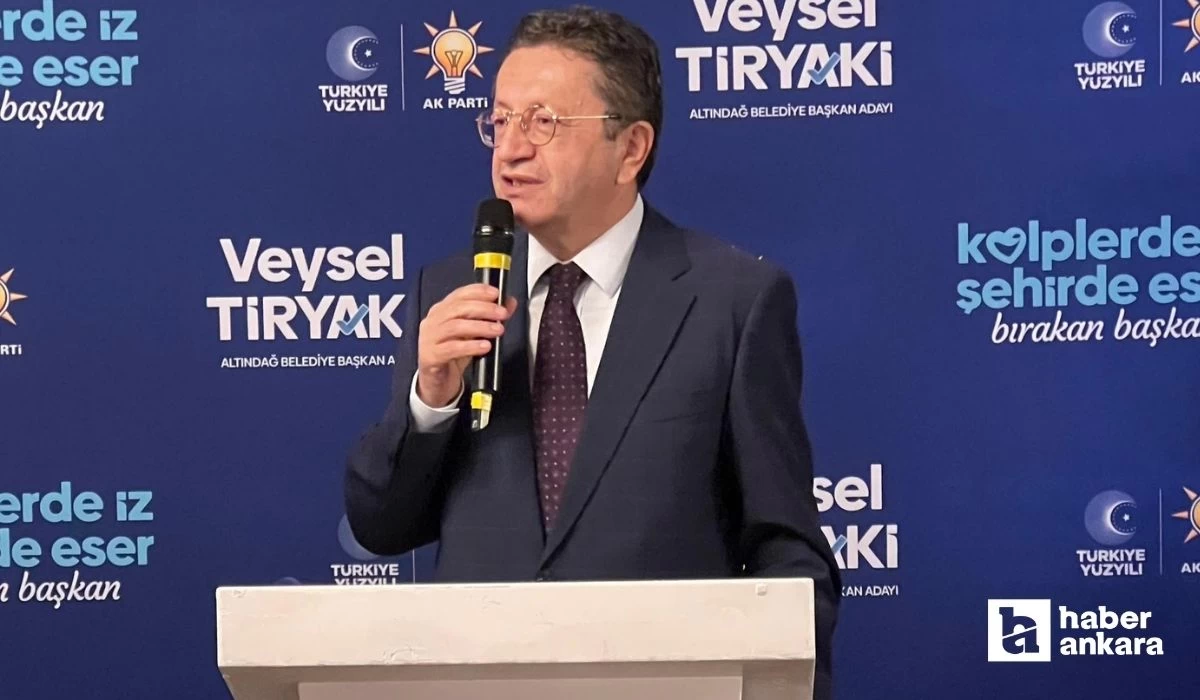 AK Parti Altındağ Belediye Başkan Adayı Veysel Tiryaki Altındağ Kent Çiftliği projesini anlattı