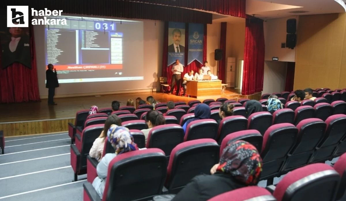 Sincan Belediyesi duyurdu! Meslek lisesi staj başvuruları bugün başladı