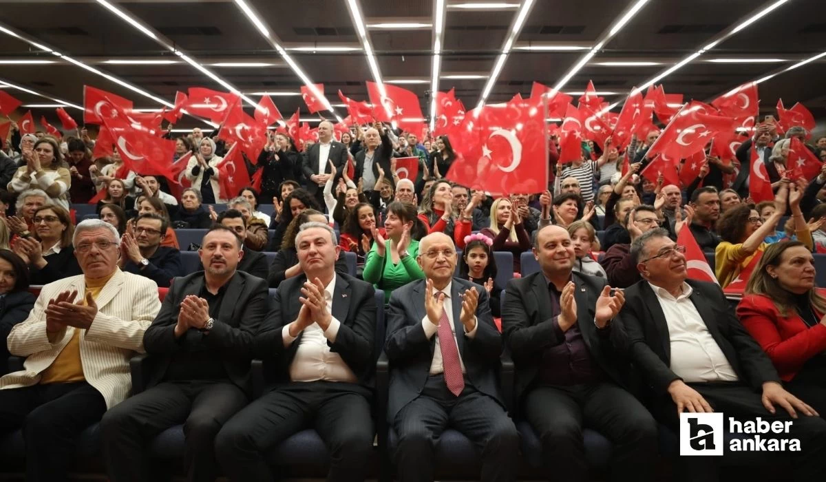 Yenimahalle Belediyesi tarafından düzenlenen etkinlikte Çanakkale şehitleri anıldı