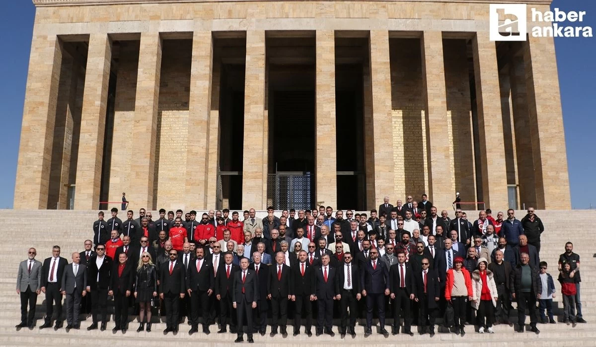 Gençlerbirliği'nden Anıtkabir ziyareti!