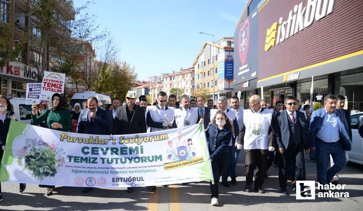 Pursaklar Belediyesi geri dönüşüme katkı sağlamaya devam ediyor!