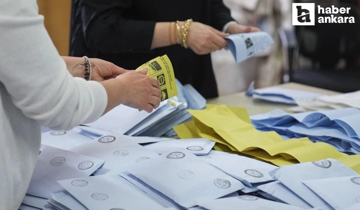 Ankara'nın İlçe Belediyeleri'nin oy oranlarında son durum!