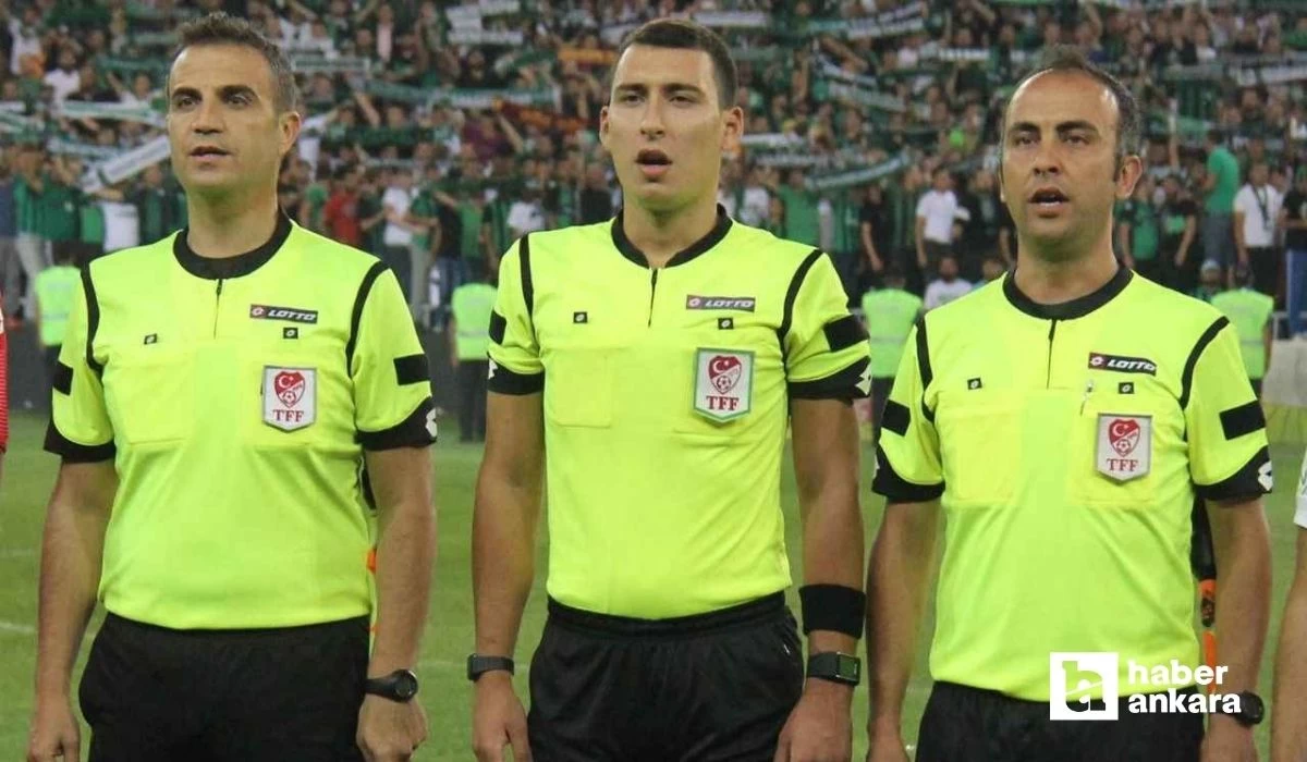 Gençlerbirliği-Adanaspor maçını yönetecek hakem açıklandı