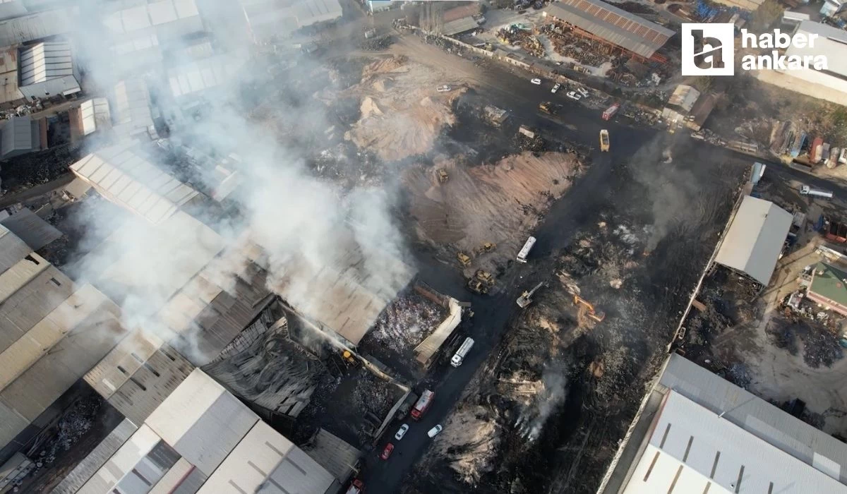 Hurdacılar Sanayi Sitesi'ndeki yangına ilişkin soruşturmada bir kişi tutuklandı