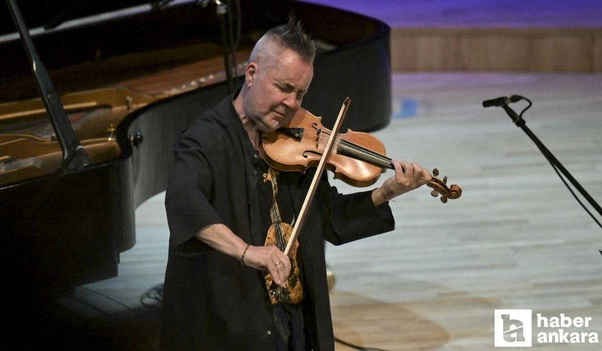 Keman sanatçısı Nigel Kennedy, CSO Ada Ankara'da müzikseverlerle bir araya geldi!