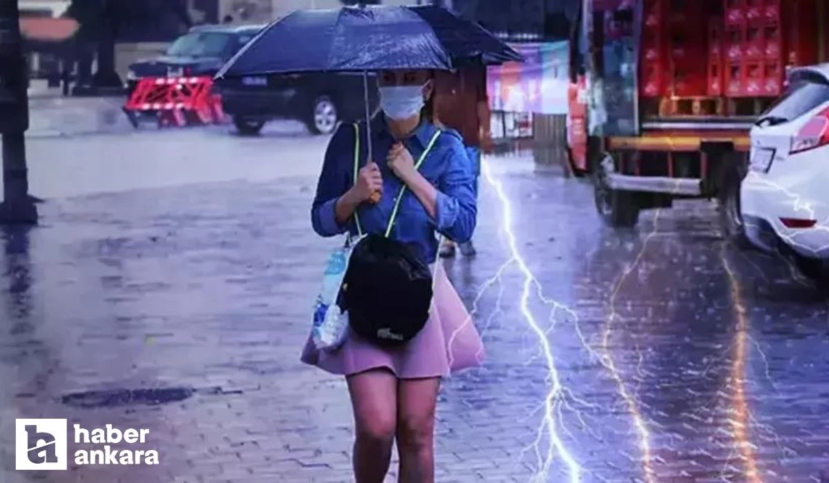 Meteoroloji bu illerde son dakika uyarısı yaptı! İç Anadolu dahil sağanak yağış başlıyor