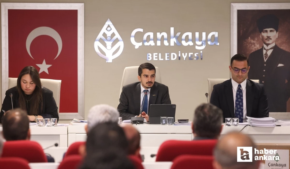 Çankaya Belediye Başkanı Hüseyin Can Güner ilk meclis toplantısını gerçekleştirdi