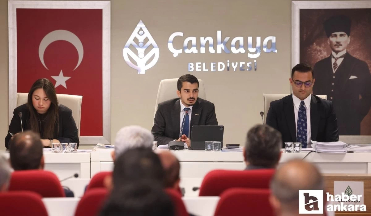 Çankaya Belediye Meclisi yeni dönem Başkanvekilleri ve Encümen Üyeleri seçildi mi?