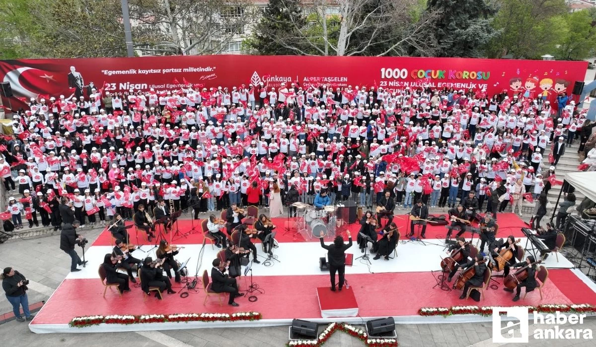 Çankaya Belediyesi 23 Nisan Ulusal Egemenlik ve Çocuk Bayramı kutlama programını duyurdu!