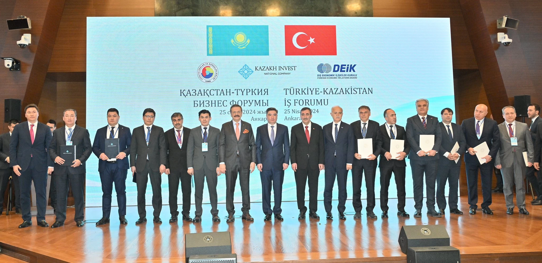 TOBB Ankara'da Türkiye - Kazakistan İş Forumuna ev sahipliği yaptı