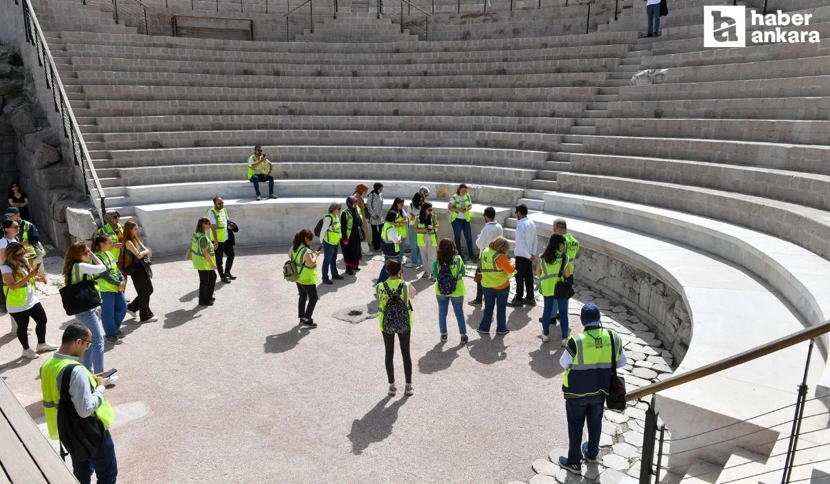 Ankara'da Miras Şantiye Gezileri devam ediyor