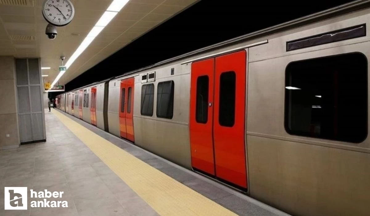 EGO Genel Müdürlüğü: Bazı metro hatlarında bir süre ulaşım sağlanamayacak!