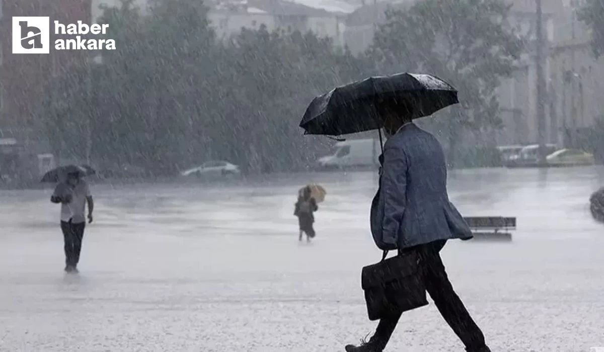 Meteoroloji'den 15 için sarı kodlu fırtına ve sağanak yağış uyarısı geldi!